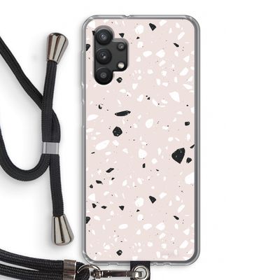 Terrazzo N°20: Samsung Galaxy A32 5G Transparant Hoesje met koord