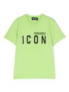 DSQUARED2 KIDS t-shirt en coton à logo imprimé - Vert