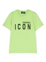 DSQUARED2 KIDS t-shirt en coton à logo imprimé - Vert