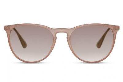 CWI zonnebril dames panto volledig omrand cat. 3 beige/smoke CWI zonnebril dames panto volledig omrand cat. 3 beige/smoke