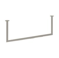 Garderobestang greige U vorm Ø32 mm - per meter