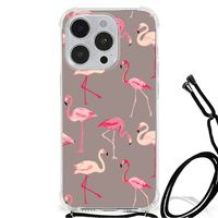 iPhone 14 Pro Case Anti-shock Flamingo - thumbnail