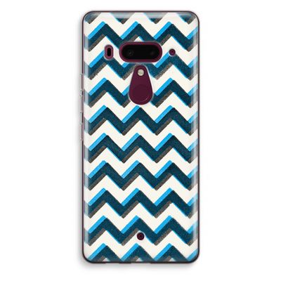 Onderbroken lijn: HTC U12+ Transparant Hoesje