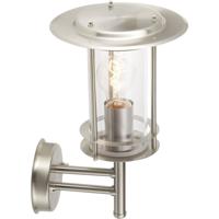 Brilliant York 44781/82 Buitenlamp (wand) LED E27 60 W RVS - thumbnail