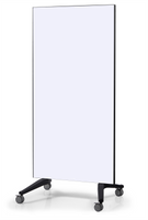 Legamaster mobiel glasbord 90x175cm wit - thumbnail