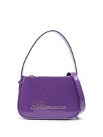 Blumarine sac cabas à fini verni - Violet - thumbnail