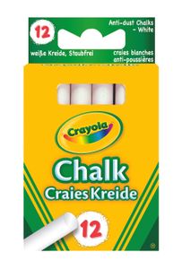 Crayola Bordkrijt wit 12 stuks