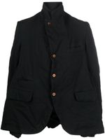 Comme des Garçons Homme Plus blazer à effet froissé - Noir