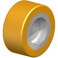 Blickle RK-HTH 090x042/47x15-42-Z Heftruckwiel Wieldiameter: 90 mm Draagvermogen (max.): 420 kg 1 stuk(s)