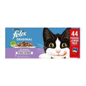 Purina Felix Original Mix Selectie in Gelei - 88 x 85 g