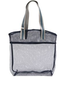 Sarah Chofakian sac cabas en mesh - Bleu