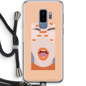 Surprise: Samsung Galaxy S9 Plus Transparant Hoesje met koord