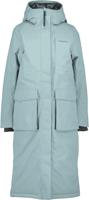Didriksons Leya Long Parka Jas Dames Factory Blue 40