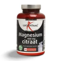 Lucovitaal Magnesium Citraat 400mg poeder -100 doseringen - thumbnail