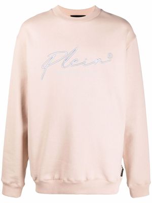 Philipp Plein sweat à logo brodé - Tons neutres