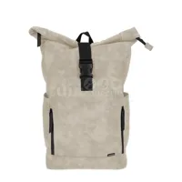 NORLÄNDER Nubuck Fiets Rugtas Taupe