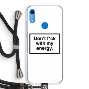My energy: Huawei Y6s Transparant Hoesje met koord