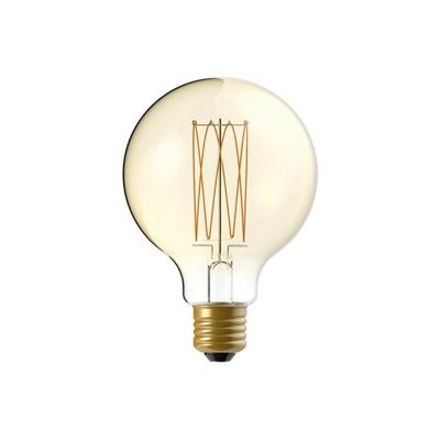 LED Gouden Gloeilamp Carbon Lijn Filament Kooi Globe G95 7W 640Lm E27 2700K Dimbaar - C55 | Creative-Cables | Lamp kopen | Creative-Cables | Lamp | |