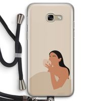 Fresh coffee: Samsung Galaxy A5 (2017) Transparant Hoesje met koord