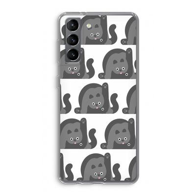 Cats: Samsung Galaxy S21 Transparant Hoesje