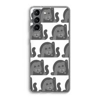 Cats: Samsung Galaxy S21 Transparant Hoesje