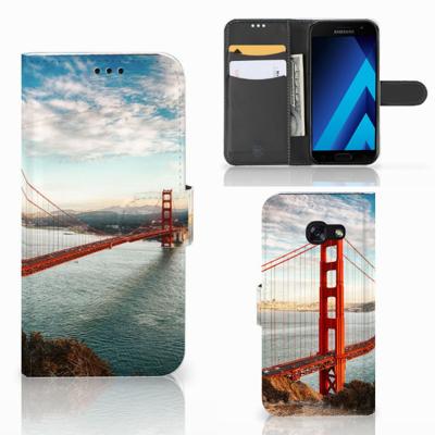 Samsung Galaxy A5 2017 | Flip Cover | Golden Gate Bridge Samsung Galaxy A5 2017 | Flip Cover | Golden Gate Bridge