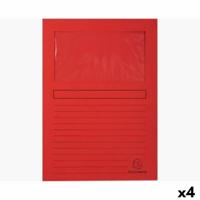 Subfolder Exacompta A4 100 Onderdelen (4 Stuks)