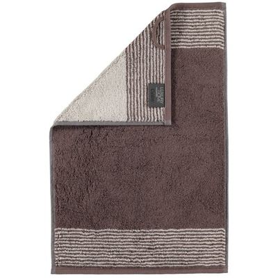 Cawö Cawo Two-Tone Gastendoekje Pepper 30x50