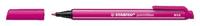 STABILO pointMax, hardtip fineliner 0.8 mm, roze, per stuk