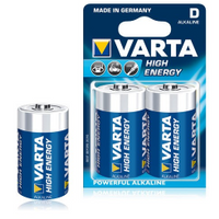 Varta High energy d batterijen 2 stuks - thumbnail