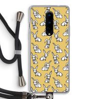 Haas: OnePlus 8 Transparant Hoesje met koord