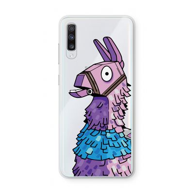 Lama: Samsung Galaxy A70 Transparant Hoesje