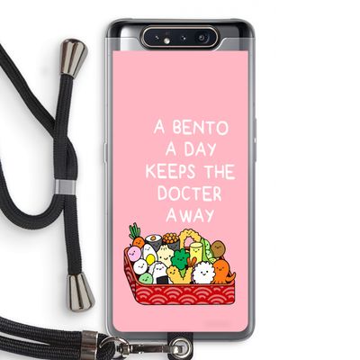 Bento a day: Samsung Galaxy A80 Transparant Hoesje met koord