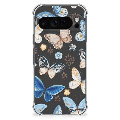 Case Anti-shock voor Google Pixel 9 Pro XL Vlinder