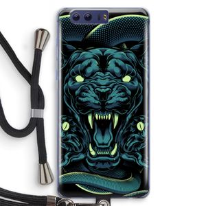 Cougar and Vipers: Honor 9 Transparant Hoesje met koord