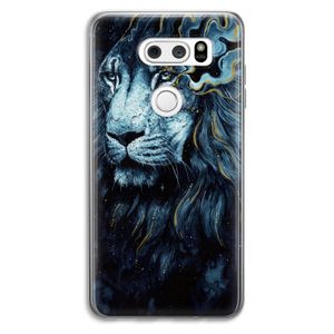 Darkness Lion: LG V30 Transparant Hoesje