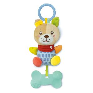 Clementoni baby pluchen rammelaar hond