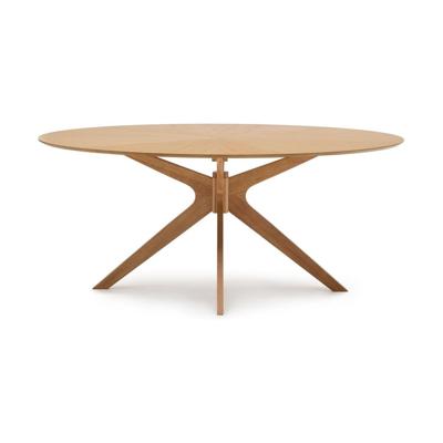 Kave Home Naanim eettafel ovaal 180x110 cm Naturel