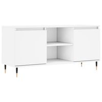 vidaXL Tv-meubel 104x35x50 cm bewerkt hout wit