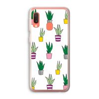 Sanseveria: Samsung Galaxy A20e Transparant Hoesje