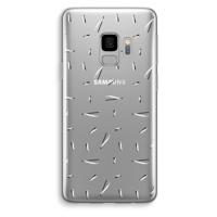 Hipster stripes: Samsung Galaxy S9 Transparant Hoesje - thumbnail
