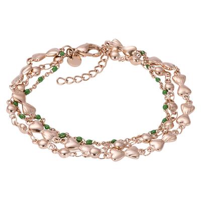 iXXXi Armband Botswana Green Rosé Goud