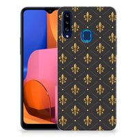 Samsung Galaxy A20s TPU bumper Franse Lelie - thumbnail