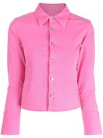 MM6 Maison Margiela chemise cintrée à manches longues - Rose MM6 Maison Margiela chemise cintrée à manches longues - Rose