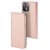 iPhone 15 Plus Dux Ducis Skin Pro Flip Cover - Roze - thumbnail