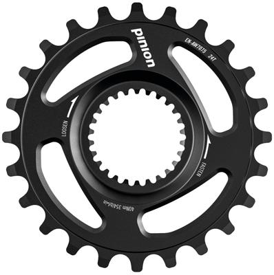 Pinion Chain ring alu, 24t.,black