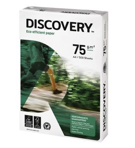 Kopieerpapier Discovery A4 75gr wit 500vel