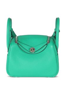 Hermès Pre-Owned mini sac Lindy 20 (2022) - Vert