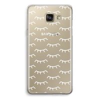 Wimpers: Samsung Galaxy A5 (2016) Transparant Hoesje