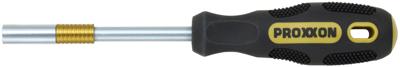 PROXXON Screwdriver 1/4" inside hexagon spring sle